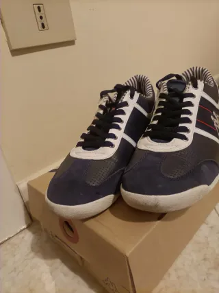 Kappa Rimini Lth Scarpe Uomo Nero Bianco