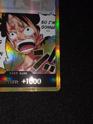 One Piece Card Game DON!! Card Luffy OP15
