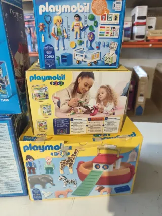 Lote Playmobil Piratas, City Life, Arca de Noé