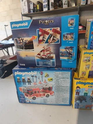 Lote Playmobil Piratas, City Life, Arca de Noé