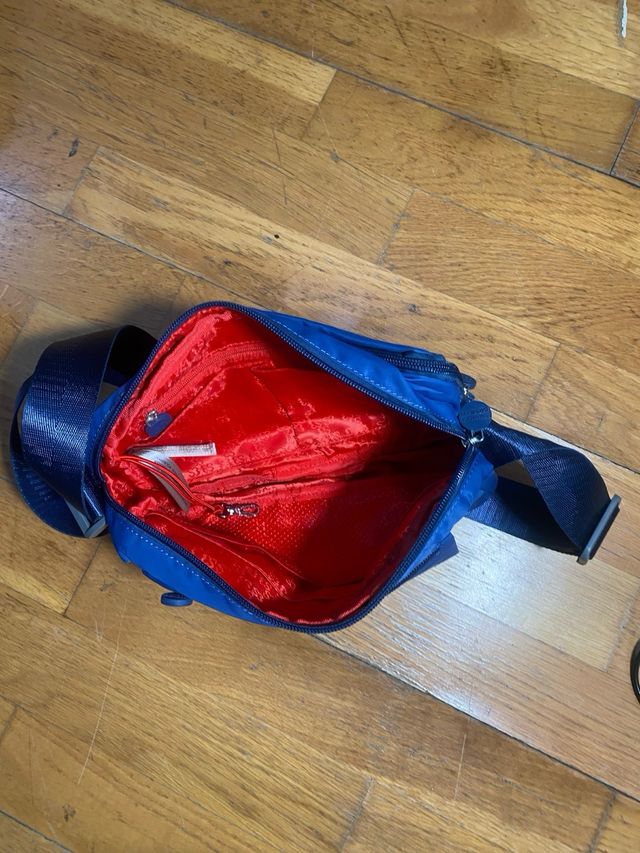 Borsa a tracolla Salvador Bachiller blu