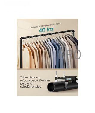 Burro Ropa, Perchero Burro con Ruedas