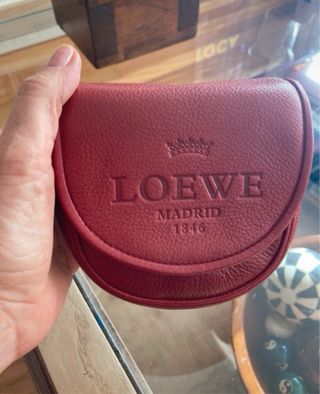 Bolso Loewe granate heritage