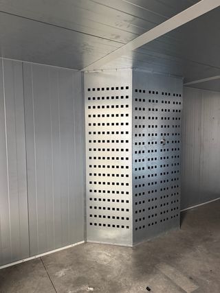 Cabina pintura industrial y horno diésel