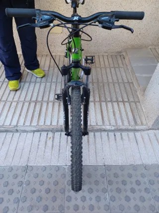 Bicicleta juvenil PRO FLEX verde 26