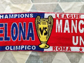 Bufanda Final Champions League 2009 FC Barcelona