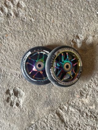 Manillar y ruedas patinete KESSER