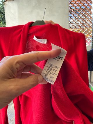 Cardigan Blugirl Rosso Tg.42