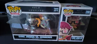 Funko Pop! Solo Leveling pack Sung Jinwoo vs Cerbe