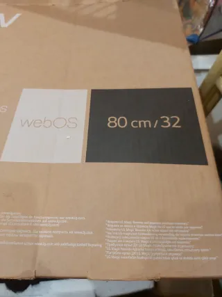 TV LG Smart 32 Nueva con Mando