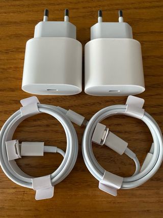 2 Cargadores Apple 20W iPhone
