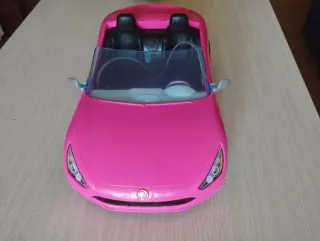 Coche rosa Barbie poco uso