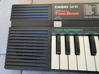 Teclado Casio SA-10 Tone Bank
