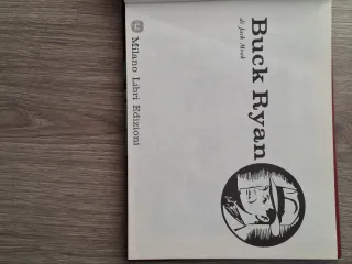 Albo a fumetti "Buck Ryan " di Jack Monk