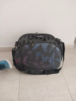 Transportín para perros.