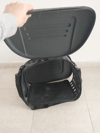 Transportín para perros.