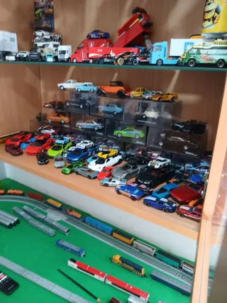 Colección de coches a escala