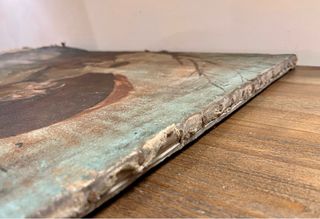 Óleo costumbrista S. XIX de inspiración goyesca