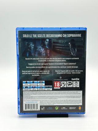 Until Dawn Gioco Completo per Ps4 Multilingua