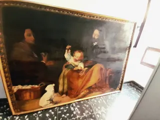 Cuadro grande óleo sobre lienzo 200x130