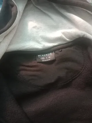 Sudadera McKenzie Negra con Cremallera