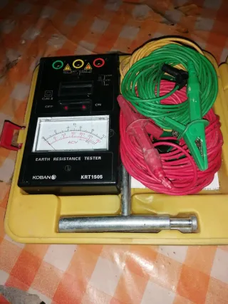 Kit Comprobador Tierras KRT1505 KOBAN