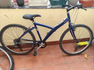 Bicicleta Decathlon Azul