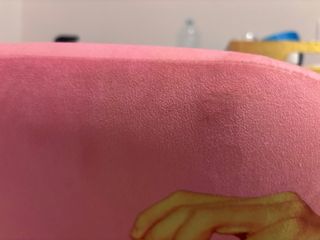 Sedia imbottita rosa Seletti lipsticks