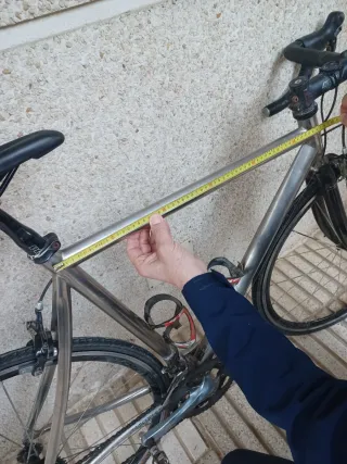 Bicicleta carretera BURLS titanio 26