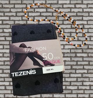 Collant Tezenis opachi con cuori