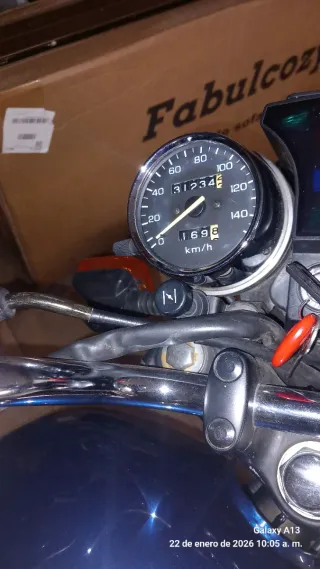 Honda CB 250 Azul