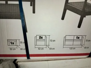 Conjunto Jardín Miami 4 Plazas Resina