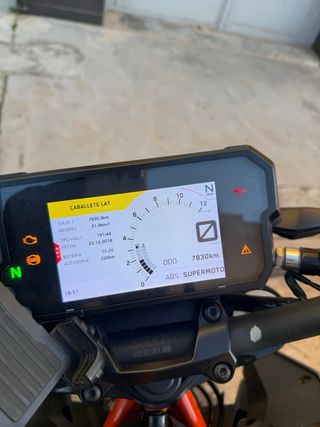 KTM Duke 125 2022 Grey Edition