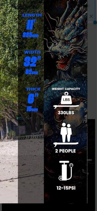 Tabla Paddle Surf Hinchable Feath-R-Lite