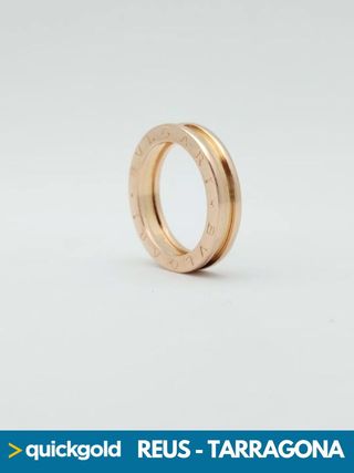 Anello in oro 18K stile Bulgari T17