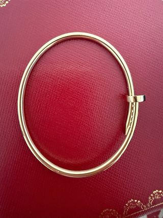 Pulsera Cartier Juste un Clou Oro talla 16
