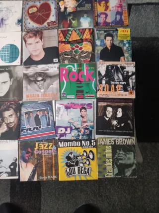 Lote 45 CDs: Pop, Rock y Compilaciones