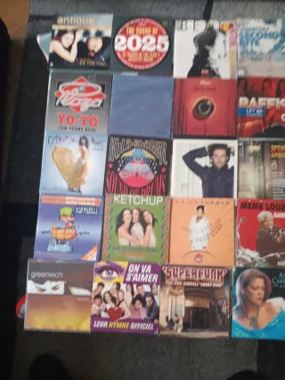 Lote 45 CDs: Pop, Rock y Compilaciones