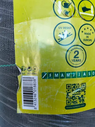 Nortene Weedsol Tela de acolchado 3,30x100 m