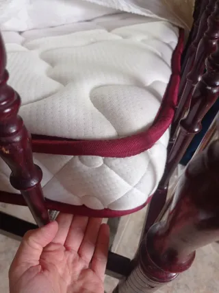 Cuna con colchón y chichonera Recogerla en persona