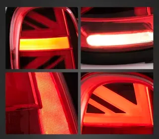 Pilotos LED Union Jack Mini F55 F56 F57 LCI