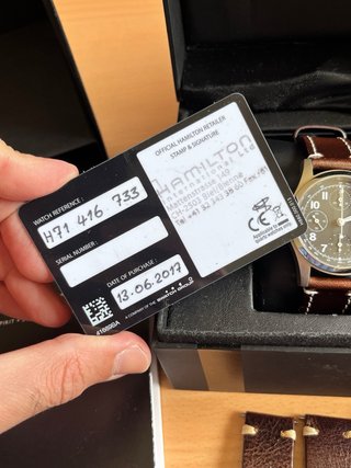 Hamilton Khaki Cronógrafo Automático 38mm