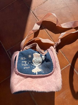 Bolso infantil peluche hada