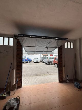 Puerta de garaje azul Medidas 2370x3000