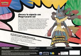 Pokémon: Colección Mega-Lucario con Póster