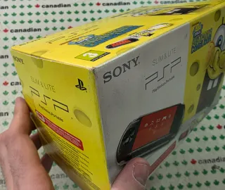 CAJA VACIA PSP 3000 + Bob Esponja