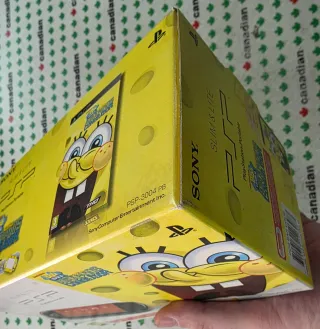 CAJA VACIA PSP 3000 + Bob Esponja