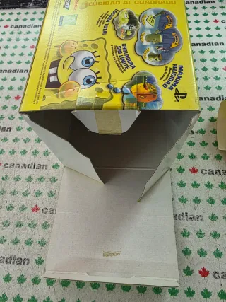 CAJA VACIA PSP 3000 + Bob Esponja
