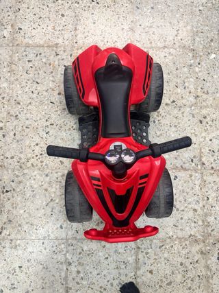 Quad Infantil Rojo y Negro