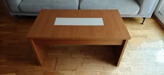 Sofá 3 pzas Nockeby Ikea Gris + Mesa elevable